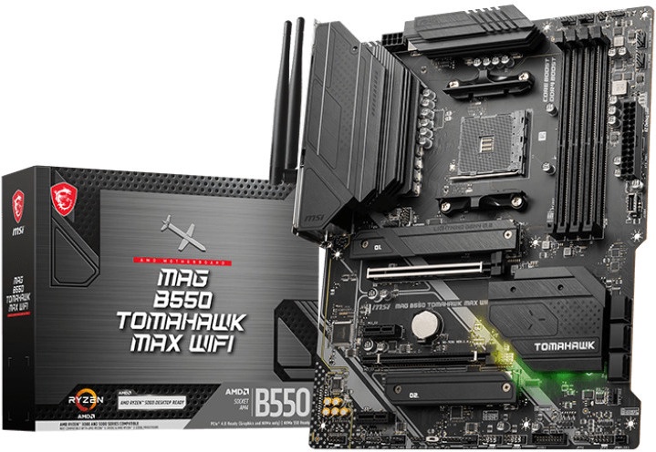 Mātesplate MSI MAG B550 TOMAHAWK MAX WIFI
