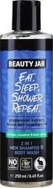 Dušigeel Beauty Jar Eat. Sleep. Shower. Repeat., 250 ml