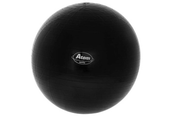 Vingrošanas bumbas Atom Gumball, melna, 650 mm