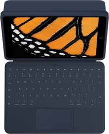 Klaviatūra Logitech Rugged Combo 3 Touch EN, zila, bezvadu