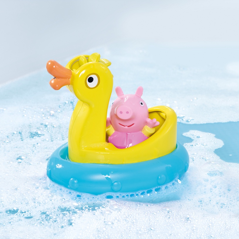 Vannitoa mänguasjade komplekt Toomies Peppa Pig Peppa & Duck, mitmevärviline