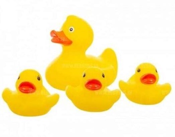 Mänguloom Akuku Funny Duck A0162, 4 tk