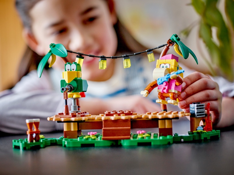 Конструктор LEGO® Super Mario™ Dixie Kong's Jungle Jam Expansion Set 71421, 174 шт.