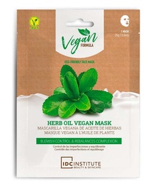 Маска для лица для женщин IDC Institute Vegan Formula Herb Oil, 25 мл