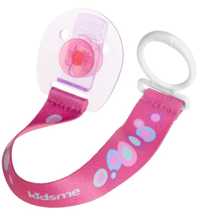 Держатель для соски Kidsme Lavender, розовый