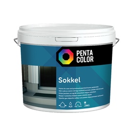 Fasādes krāsas bāze Pentacolor Sokkel, emulsija, pilnīgi matēta, 3 l