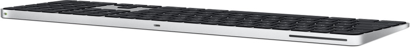 Klaviatūra Apple Magic Keyboard with Touch ID and numeric pad for Mac models with Apple chip EN, melna, bezvadu