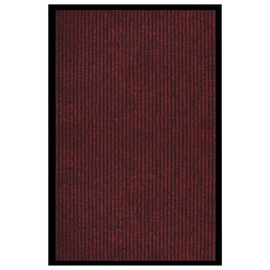 Придверный коврик VLX Striped 331600, красный, 1200 мм x 800 мм x 8 мм