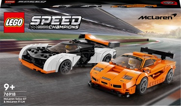 Konstruktor LEGO Speed Champions McLaren Solus GT ja McLaren F1 LM 76918