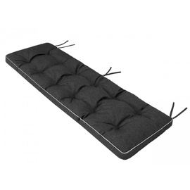 Подушка для стула Hobbygarden Etna 120ET5CAE8, черный, 120 x 50 см
