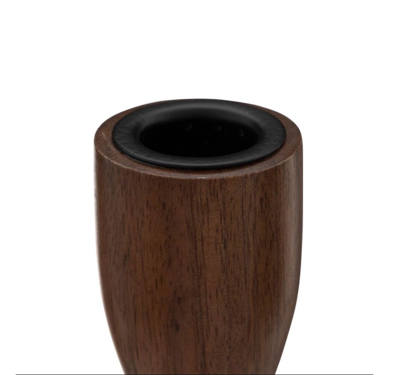 Küünlahoidja Atmosphera Mango, puit, 20 cm, pruun, 2 tk