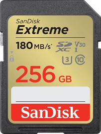 Карта памяти SanDisk Extreme, 256 GB