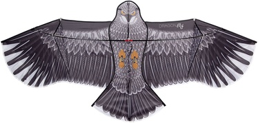 Aitvaras Dragon Fly Eagle, 80 cm x 180 cm, juoda/antracito