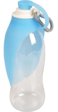 Reisiveepudel koertele Flamingo Ziller, 0.6 l, sinine