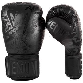 Боксерские перчатки Venum Dragon, черный, 12 oz
