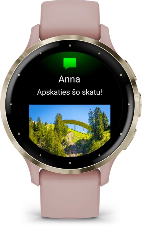 Nutikell Garmin Venu 3S 010-02785-03, roosa