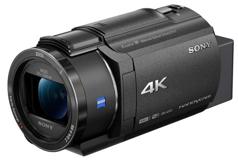 Видеокамера Sony FDR-AX43, черный, 3840 x 2160