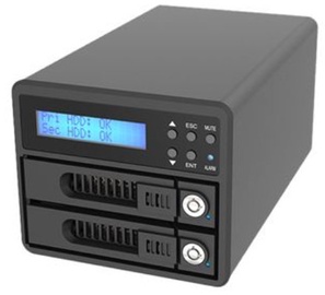 HDD/SSD korpuss RaidSonic GR3680-BA31, 2.5" / 3.5"