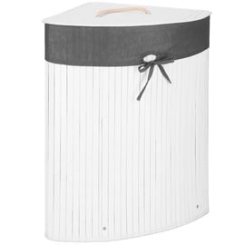 Veļas kaste Springos HA0158, 60 l, balta, 60 cm x 38 cm