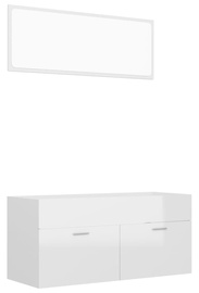 Vannitoa mööblikomplekt VLX 804815, valge, 38.5 x 100 cm x 46 cm