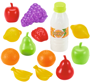 Rotaļu virtuves piederumi Ecoiffier Fruits And Vegetables 8/934S