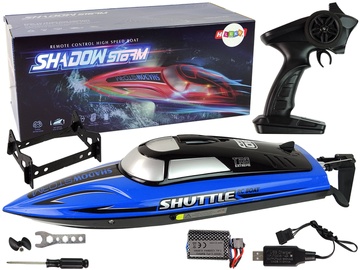 Žaislinė valtis Lean Toys Shadow Storm 15352, 35 cm, universali