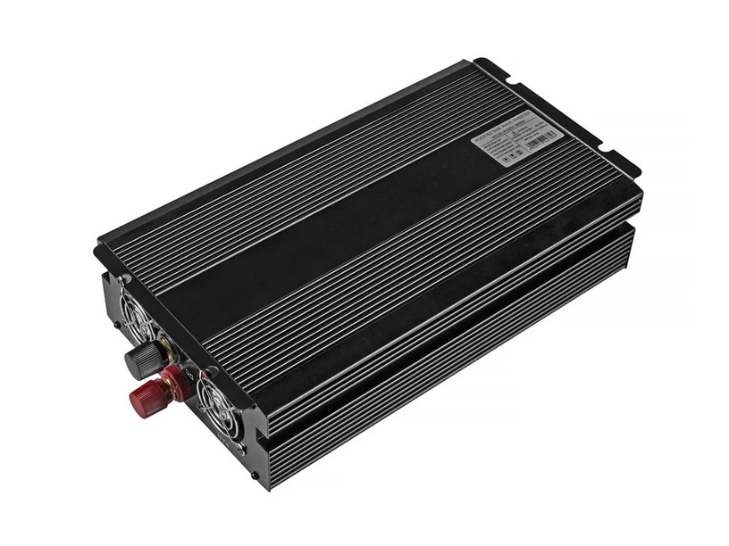 Sprieguma pārveidotājs Green Cell Car Power Inverter, melna, 12 V