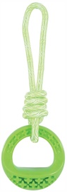 Žaislas šuniui Zolux Rope Samba Round, 26 cm, žalias, 26 cm