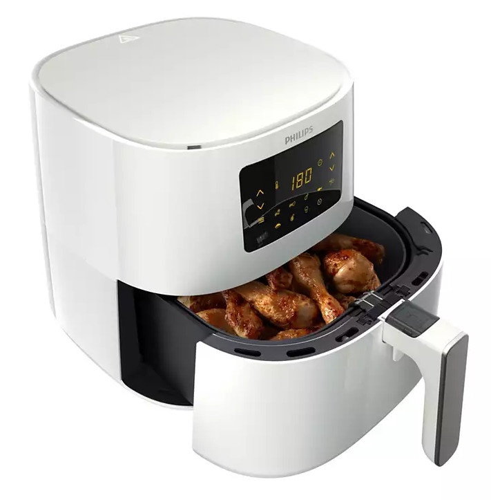 Kuumaõhufritüür Philips Essential Airfryer XL HD9270/00, valge, 2000 W, 6.2 l