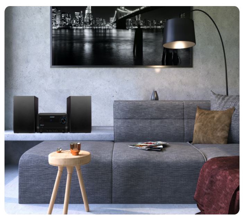 Muusikakeskus Blaupunkt MS14BT, 15 W, must