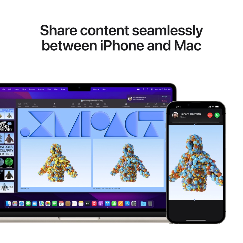 Sülearvuti Apple MacBook Air 13.6" M2 8C CPU, 10C GPU, 512GB - Starlight INT