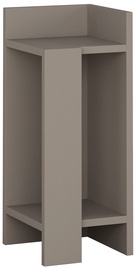 Naktinis staliukas Kalune Design Elos Right Light Mocha, šviesiai ruda, 27 x 25 cm x 60 cm