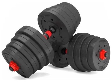 Komplekts One Fitness Composite Barbell & Dumbbells Set, 30 kg x 16 gab.