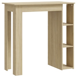 Барный стол VLX 809461, дубовый, 50 см x 102 см x 103.5 см