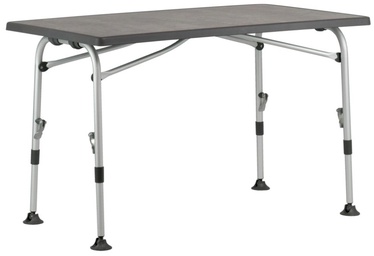 Стол для кемпинга Westfield Performance Superb, алюминиевый/серый, 100 x 68 x 59 - 72 см