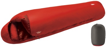Guļammaiss Mont-Bell Down Hugger 800 Regular, sarkana, 183 cm