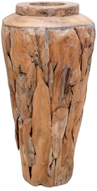 Ваза VLX Solid Teak Wood 285211, 600 мм