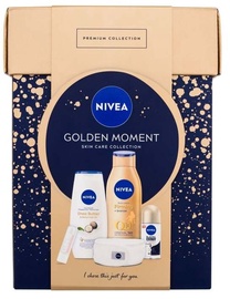 Ķermeņa kopšanas līdzekļu komplekts Nivea Golden Moment, 704.8 ml, 5 gab.