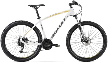 Velosipēds kalnu Romet Rambler R7.3, 27.5 ", 20" (49.53 cm) rāmis, zelta/balta