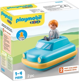Konstruktor Playmobil 123 Childrens Car 71323, plastik