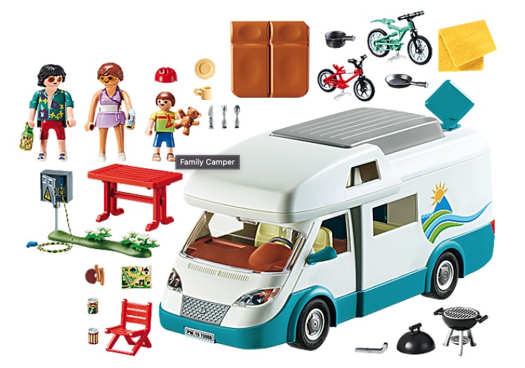 Konstruktor Playmobil Family Fun Family Camper 70088, plastik