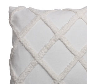 Декоративная подушка, белый/кремовый, 450 мм x 450 мм
