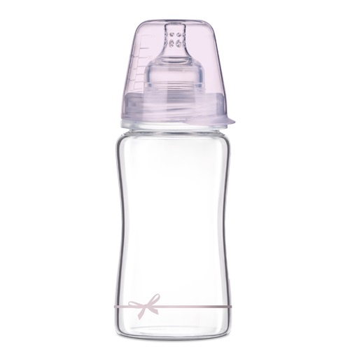 Бутылочка Lovi Diamond Glass, 250 мл, 3 мес.
