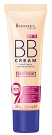 BB krēms Rimmel London BB Cream 9in1 000 Very Light, 30 ml