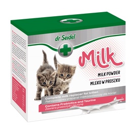 Barības piedevas, vitamīni kaķiem Dermapharm Milk Powder, 0.2 kg