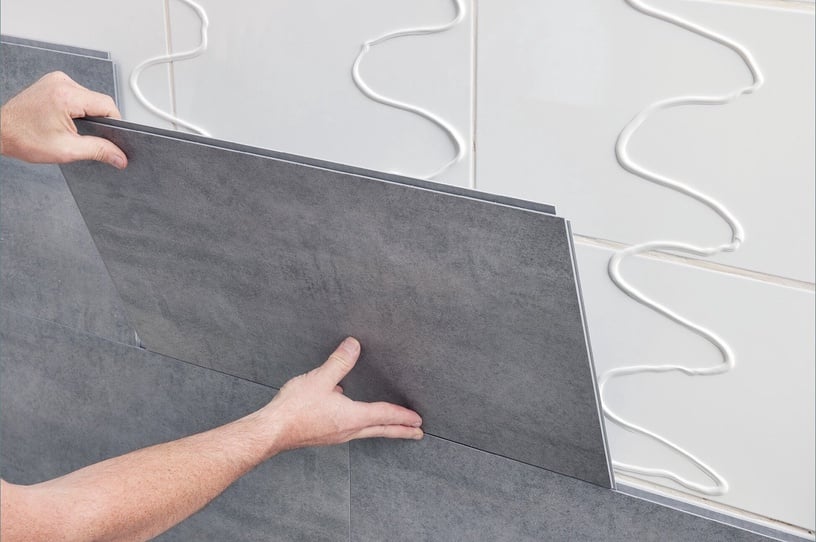 PVC seinapaneel Dumawall+ Tavira, 65 cm x 37.5 cm x 0.5 cm