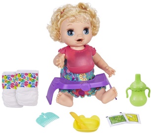 Кукла - маленький ребенок Hasbro Baby Alive Happy Hungry Bab E4894, 35 см