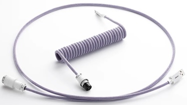 Кабели для клавиатуры Cablemod Pro Coiled Keyboard Cable USB-C / USB Typ-A 150cm, фиолетовый