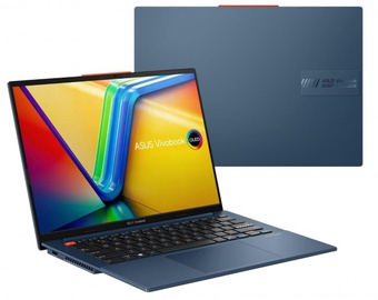 Nešiojamas kompiuteris Asus Vivobook S14 OLED 90NB0ZP1-M001K0, Intel Core i5-13500H, 16 GB, 512 GB, 14 ", Intel Iris Xe Graphics, mėlyna