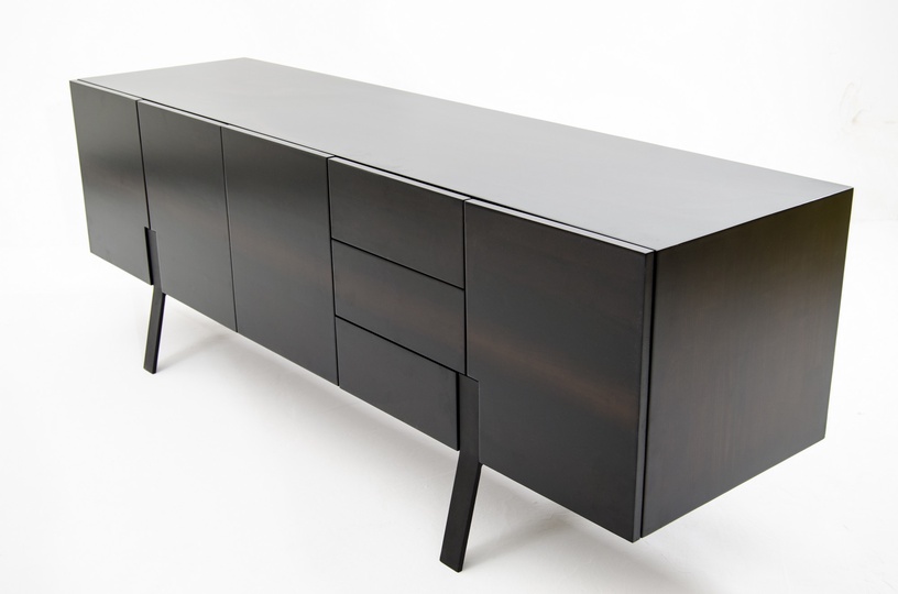 TV-laud Kalune Design Pingla, tumepruun, 185 cm x 50 cm x 650 cm